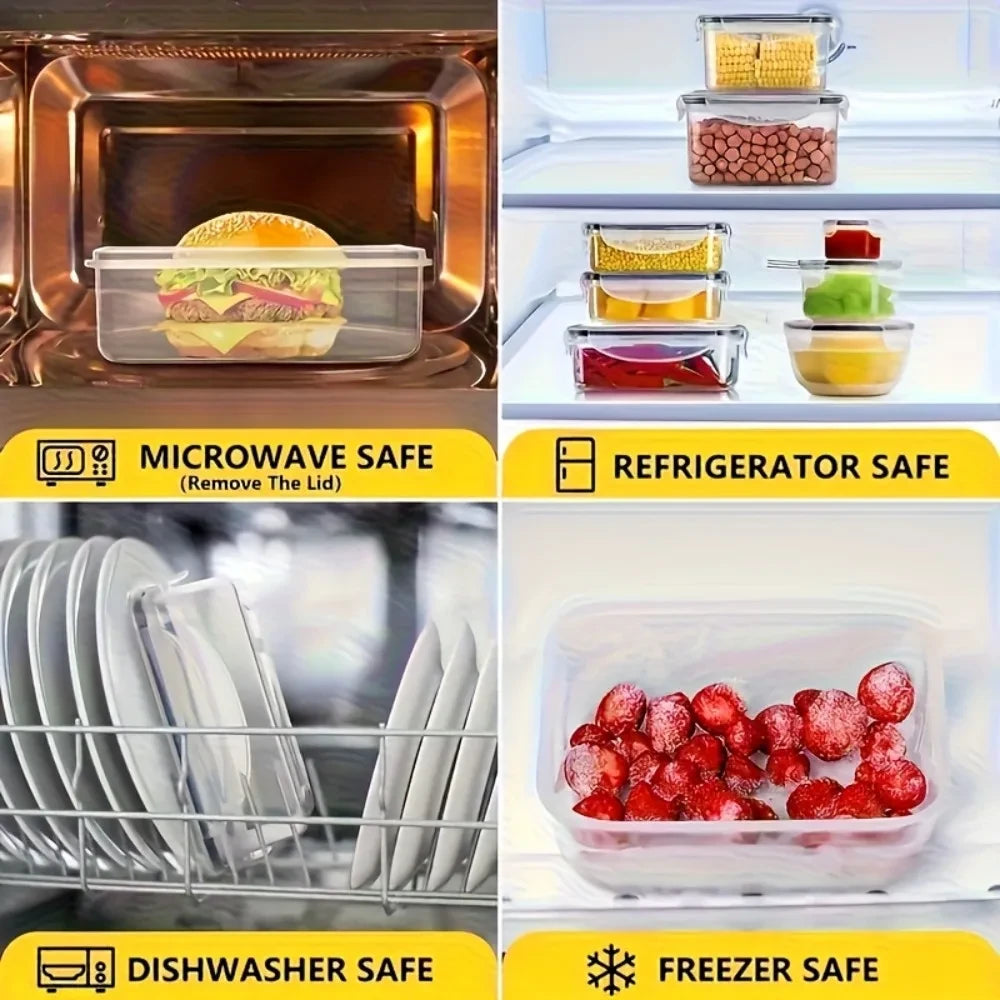 8-Piece Airtight Food Containers